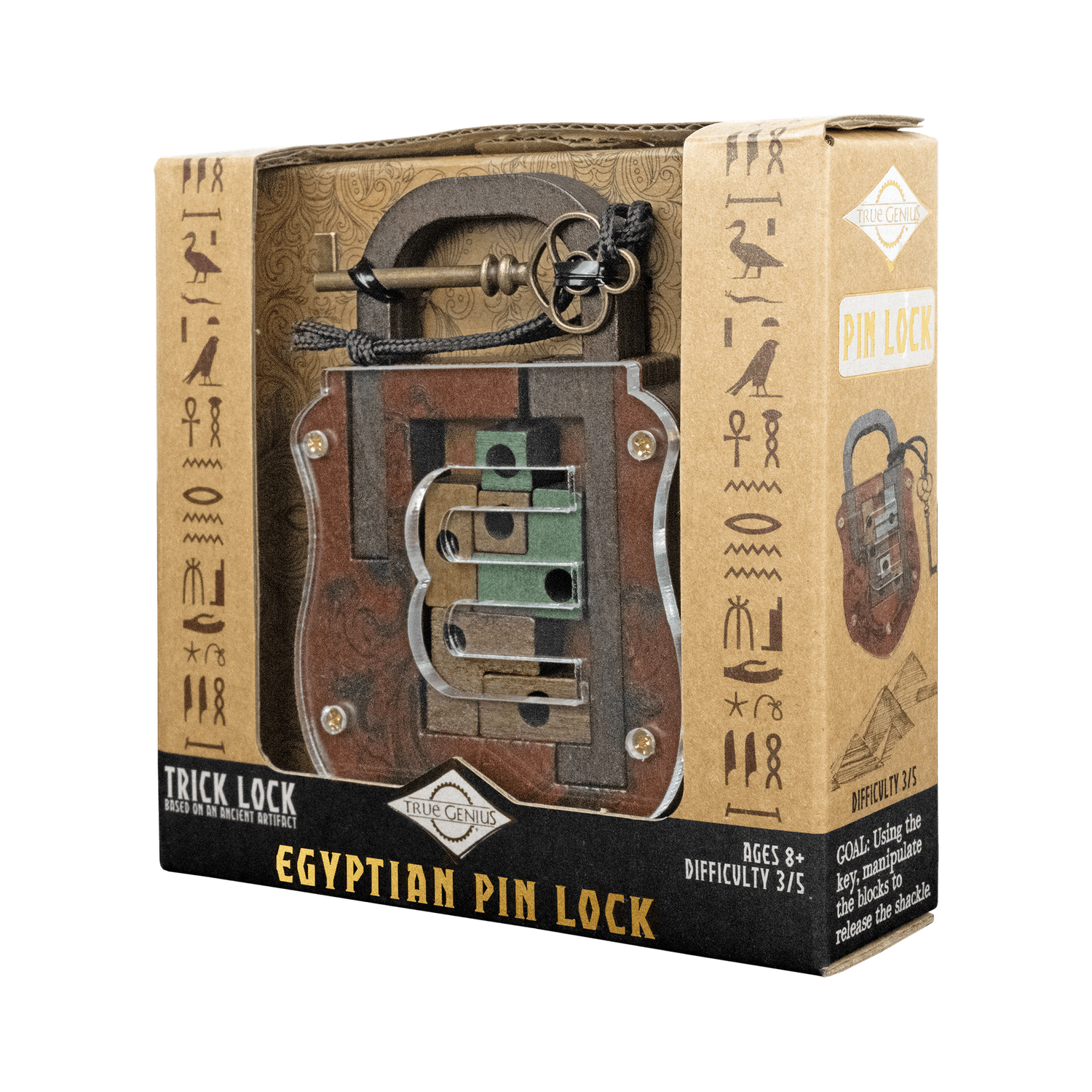 Egyptian Pin Lock