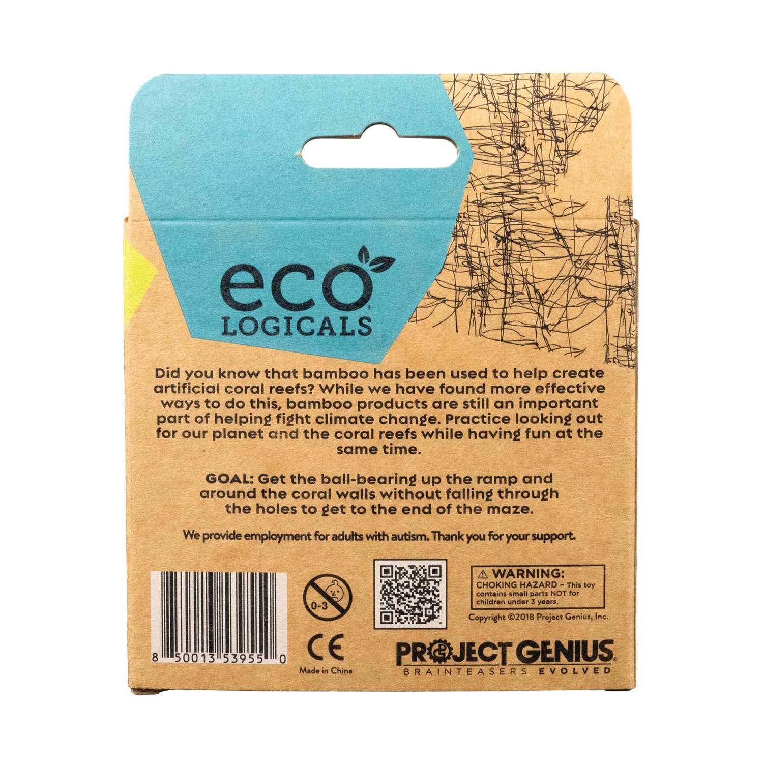 The Great Coral Maze - Ecologiclas Bamboo Maze