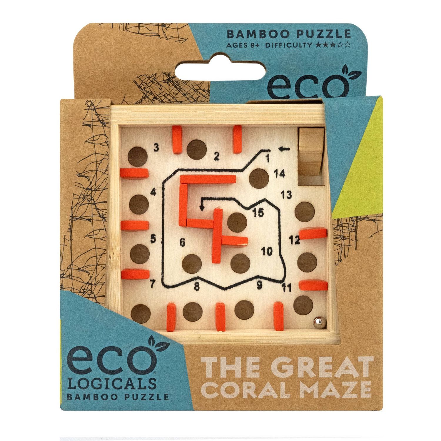 The Great Coral Maze - Ecologiclas Bamboo Maze