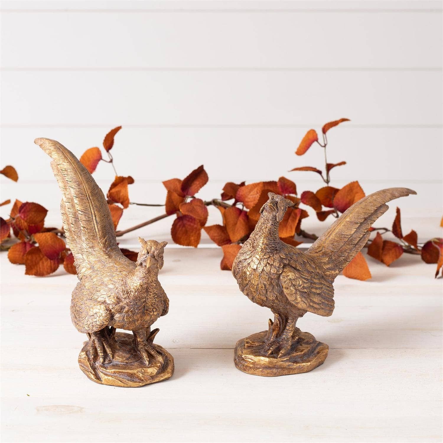 Gold Pheasant Figurine