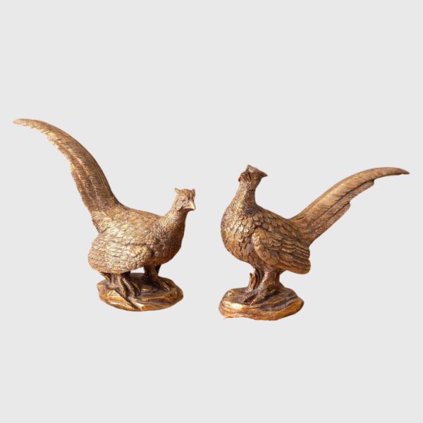 Gold Pheasant Figurine