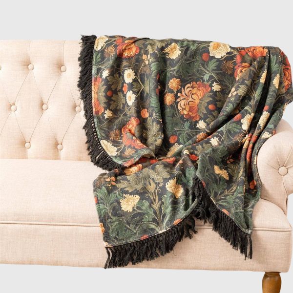 Throw - Moody Floral