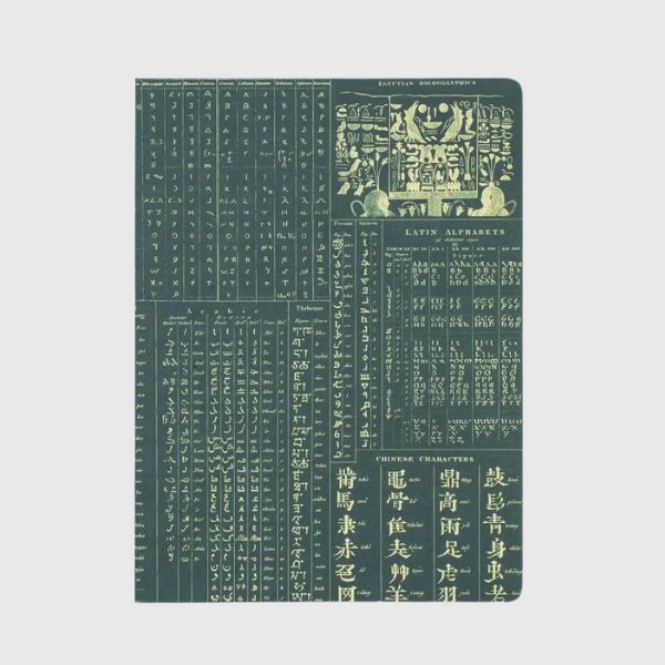 Linguistics Vintage Softcover Notebook