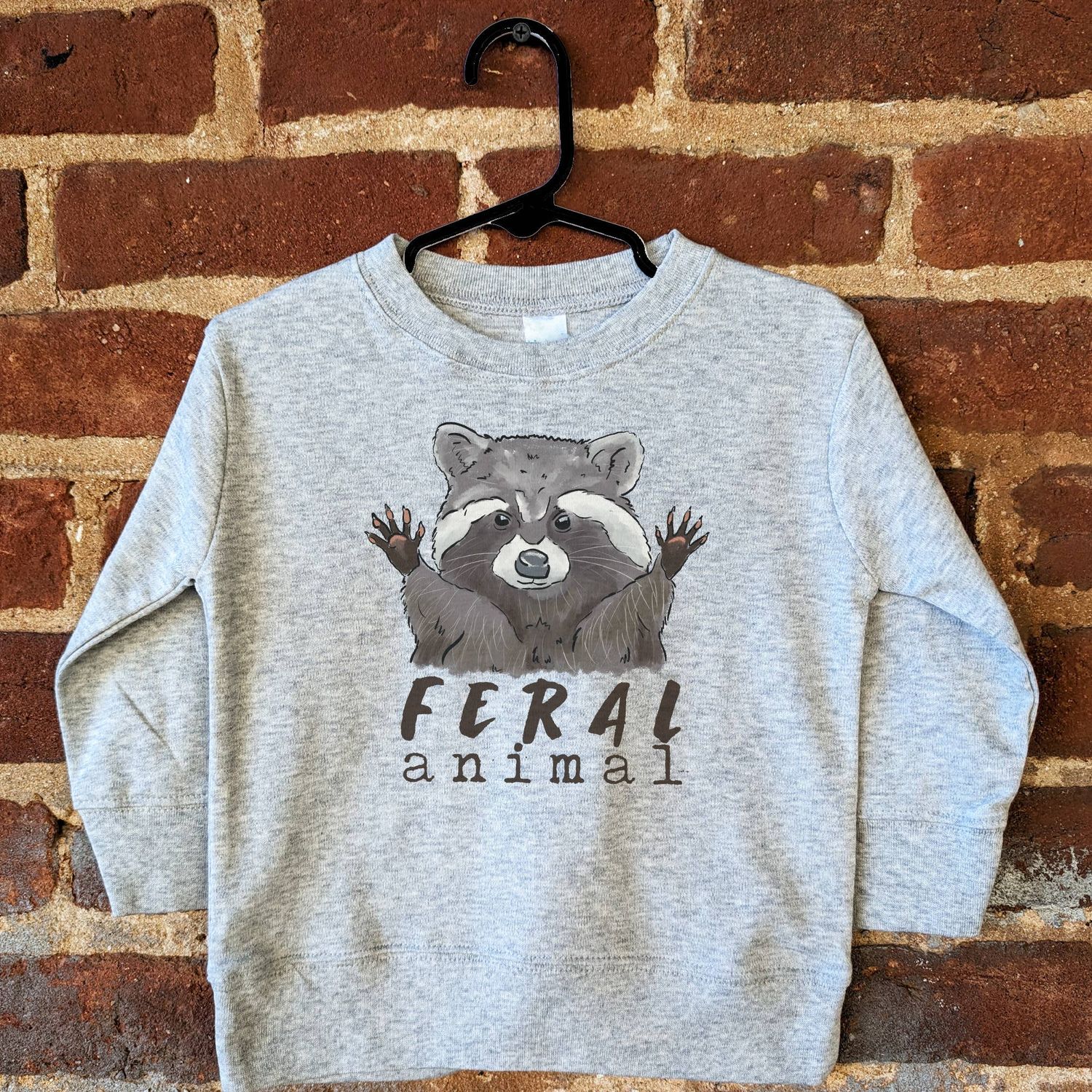 "Feral Animal" Raccoon Woodland Outdoor Pullover