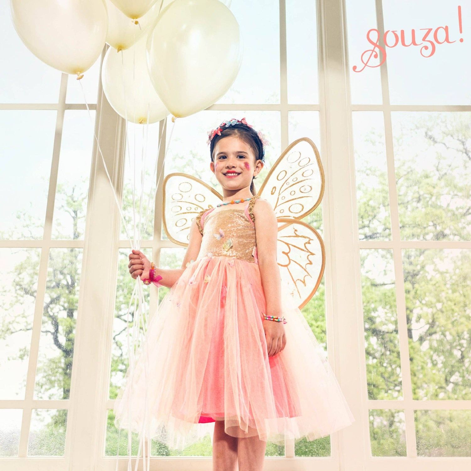 Joanna Fairy Costume–Dress and Wings Set