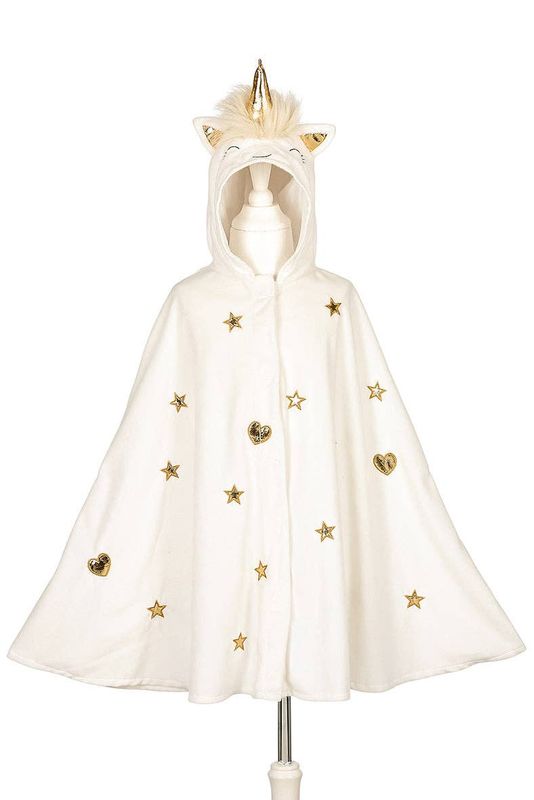 Unicorn Costume Cape for Kids (off white)