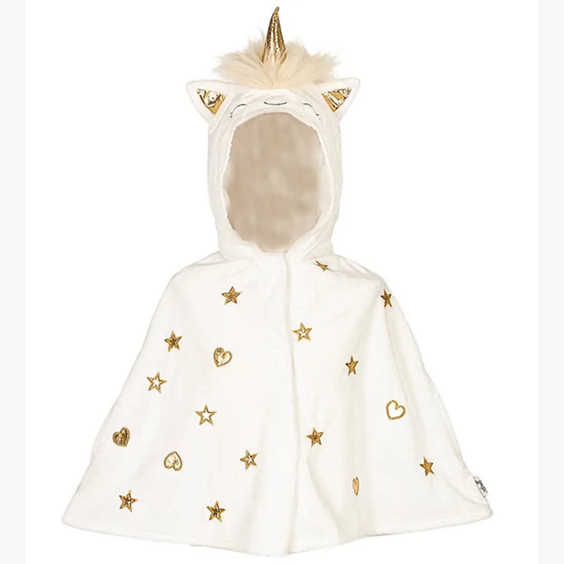 Unicorn Costume Cape for Kids (off white)