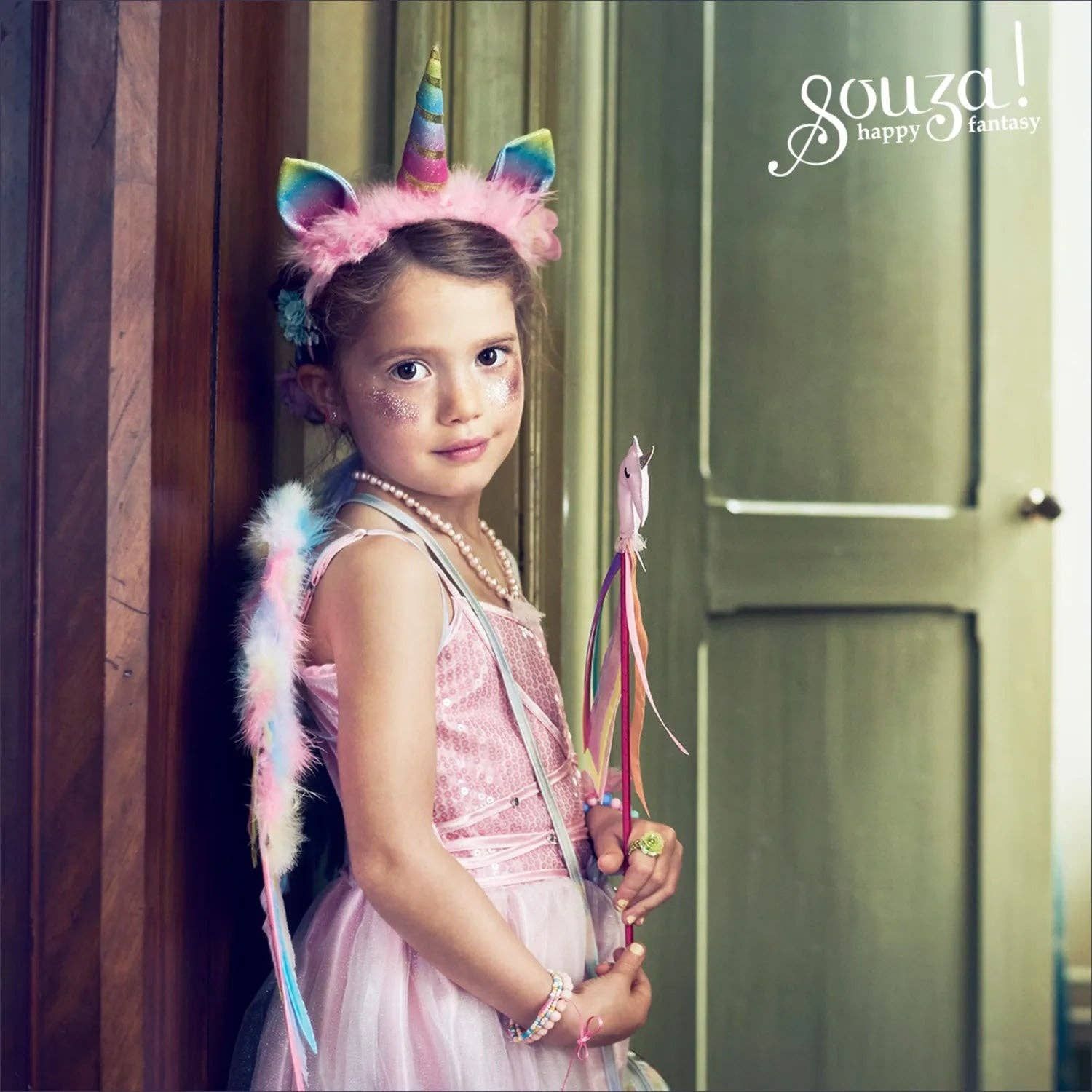 Unicorn Wings &amp; Head band set
