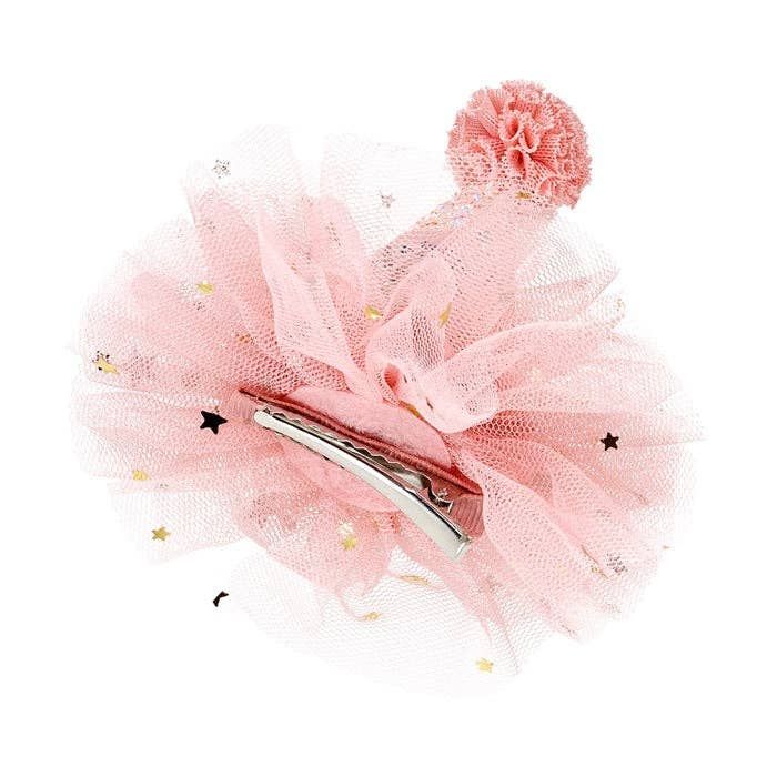 Birthday hat hair clip in giftbox