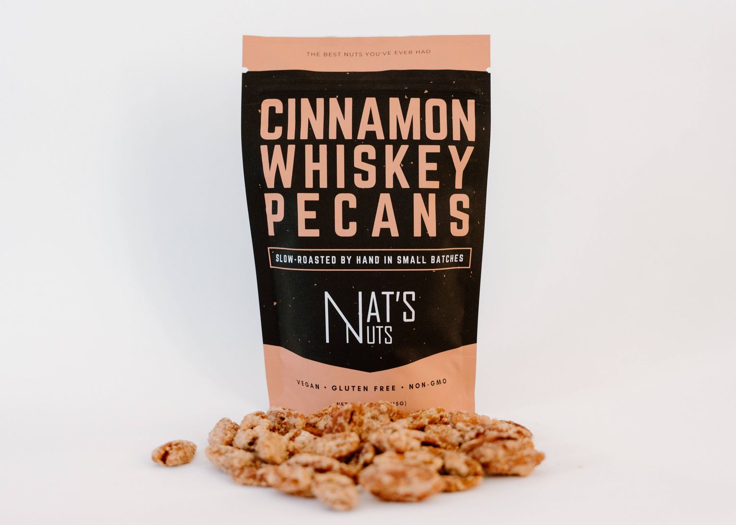 Cinnamon Whiskey Pecans | Gourmet Roasted Nuts