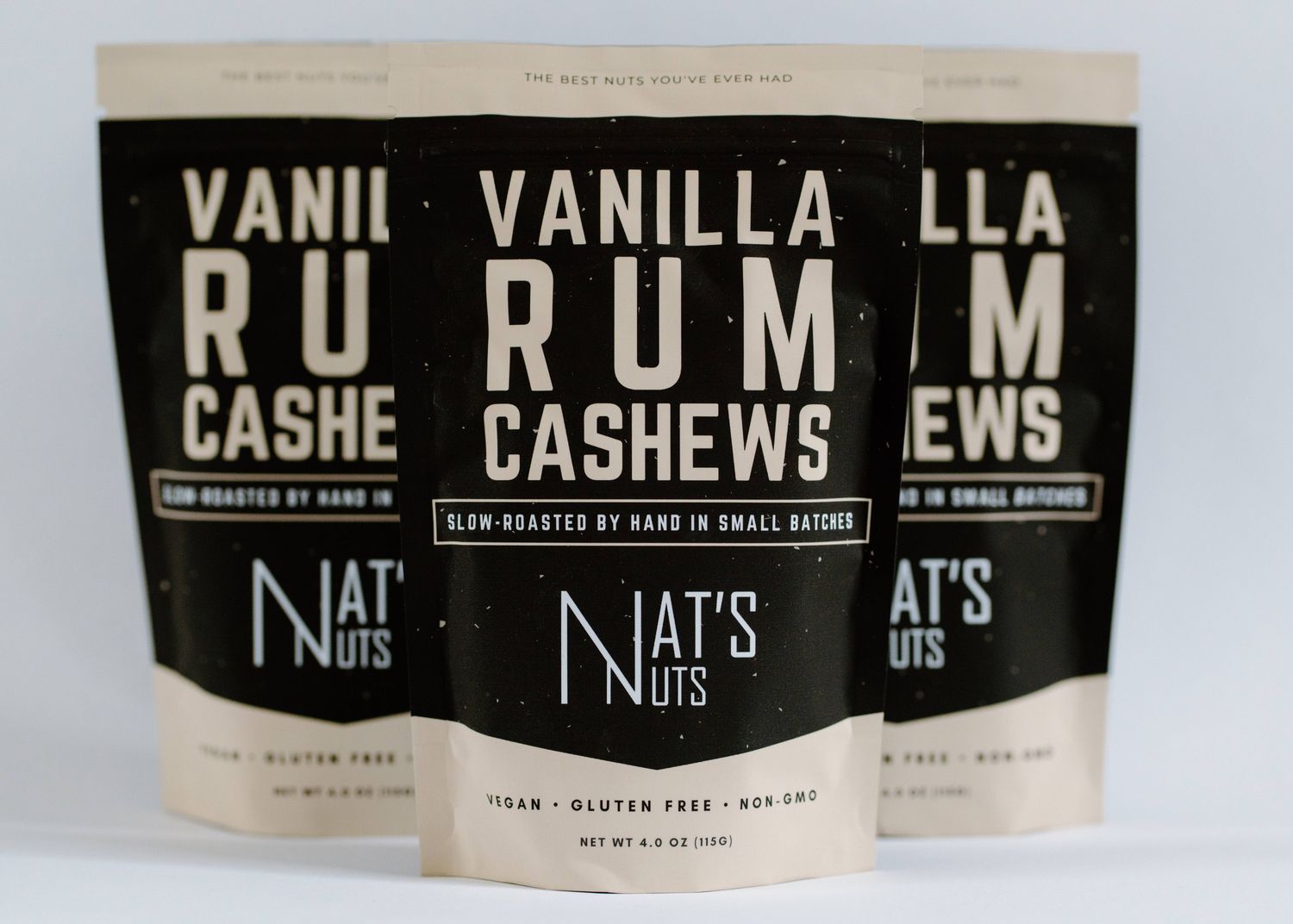 Vanilla Rum Cashews | Gourmet Roasted Nuts