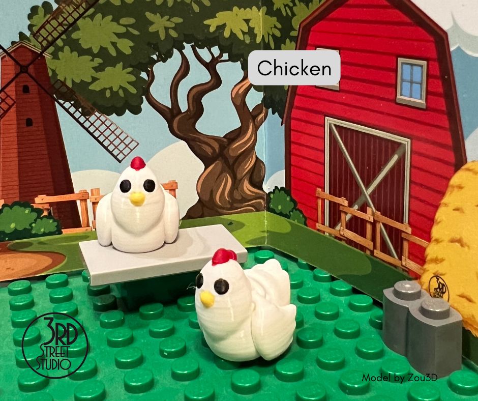 Chicken Fidget Friend, Shipping: Pocket Fidget Friend
