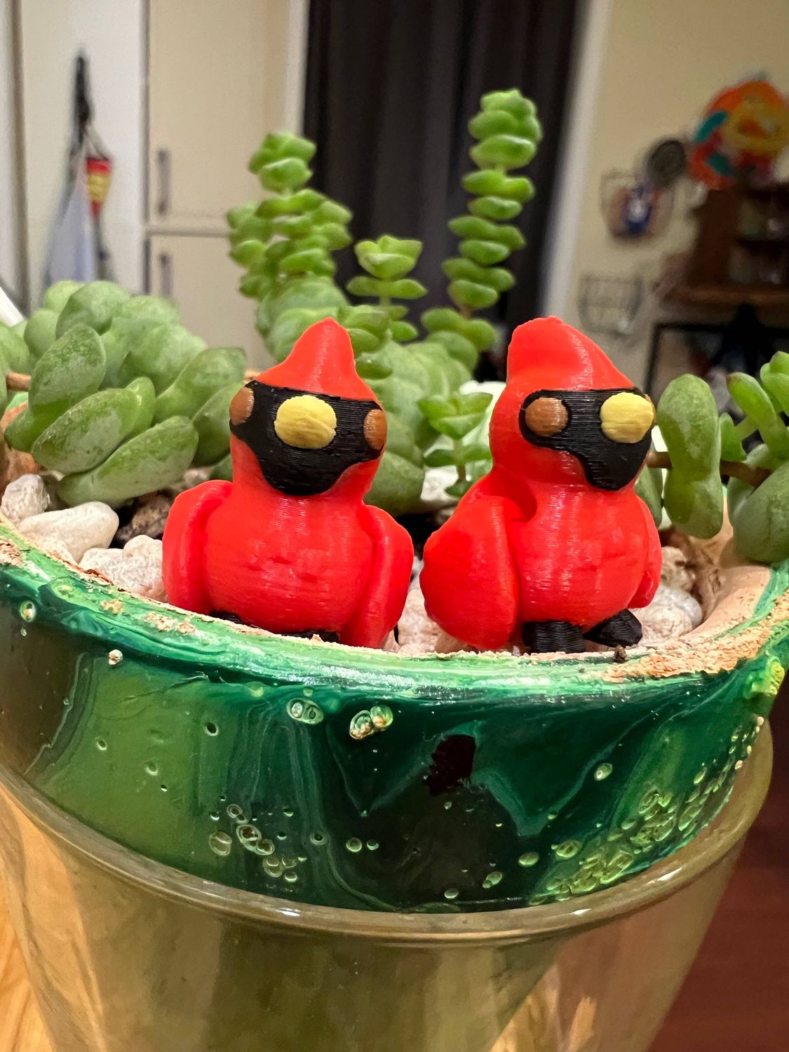 Cardinal Fidget Friend, Shipping: Pocket Fidget Friend