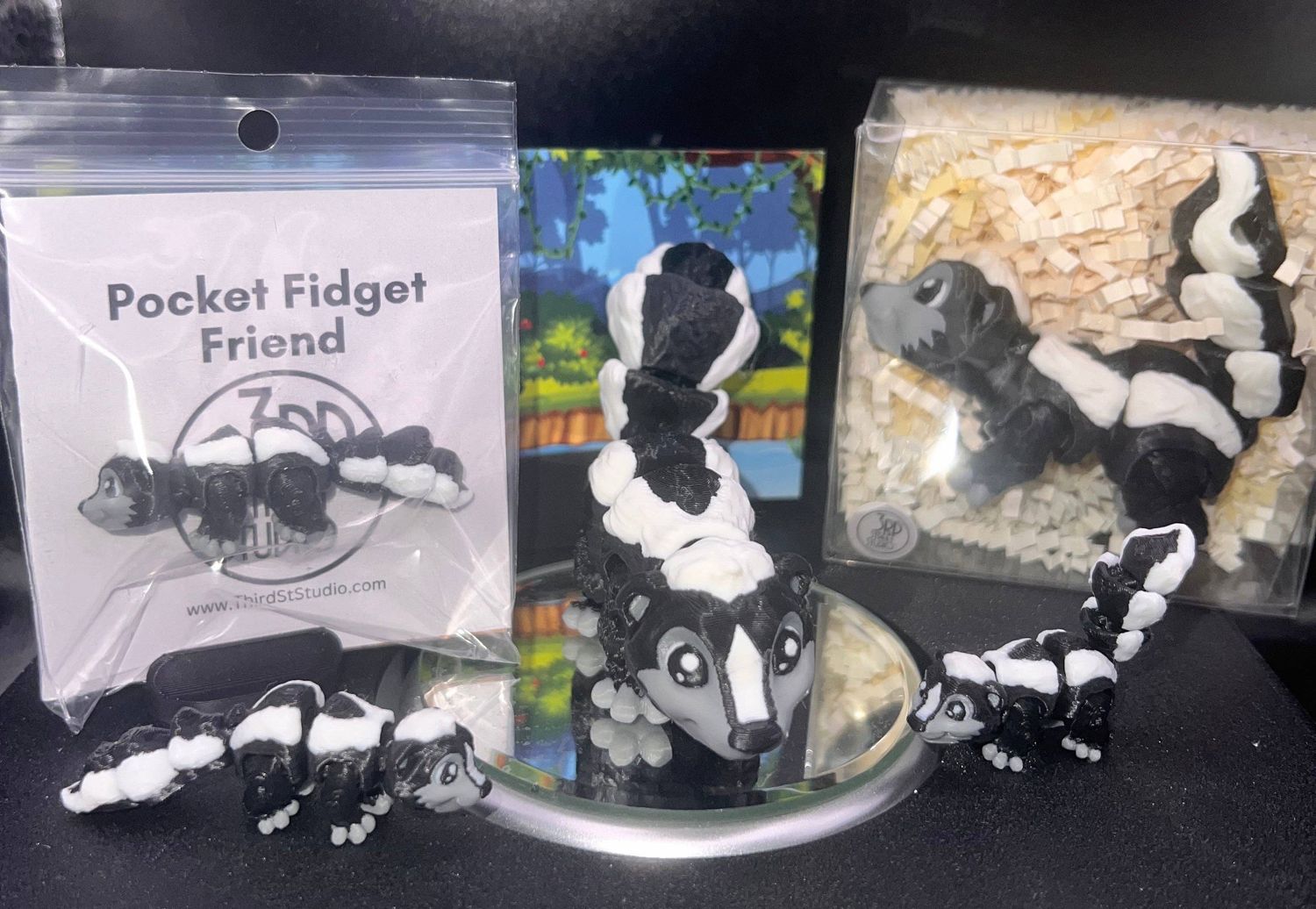 Skunk -  Fidget Friend