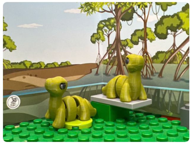 Brontosaurus Fidget Friend
