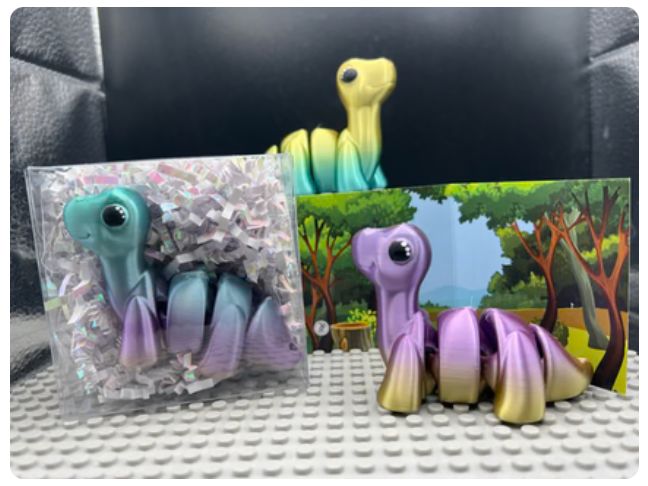 Brontosaurus Fidget Friend