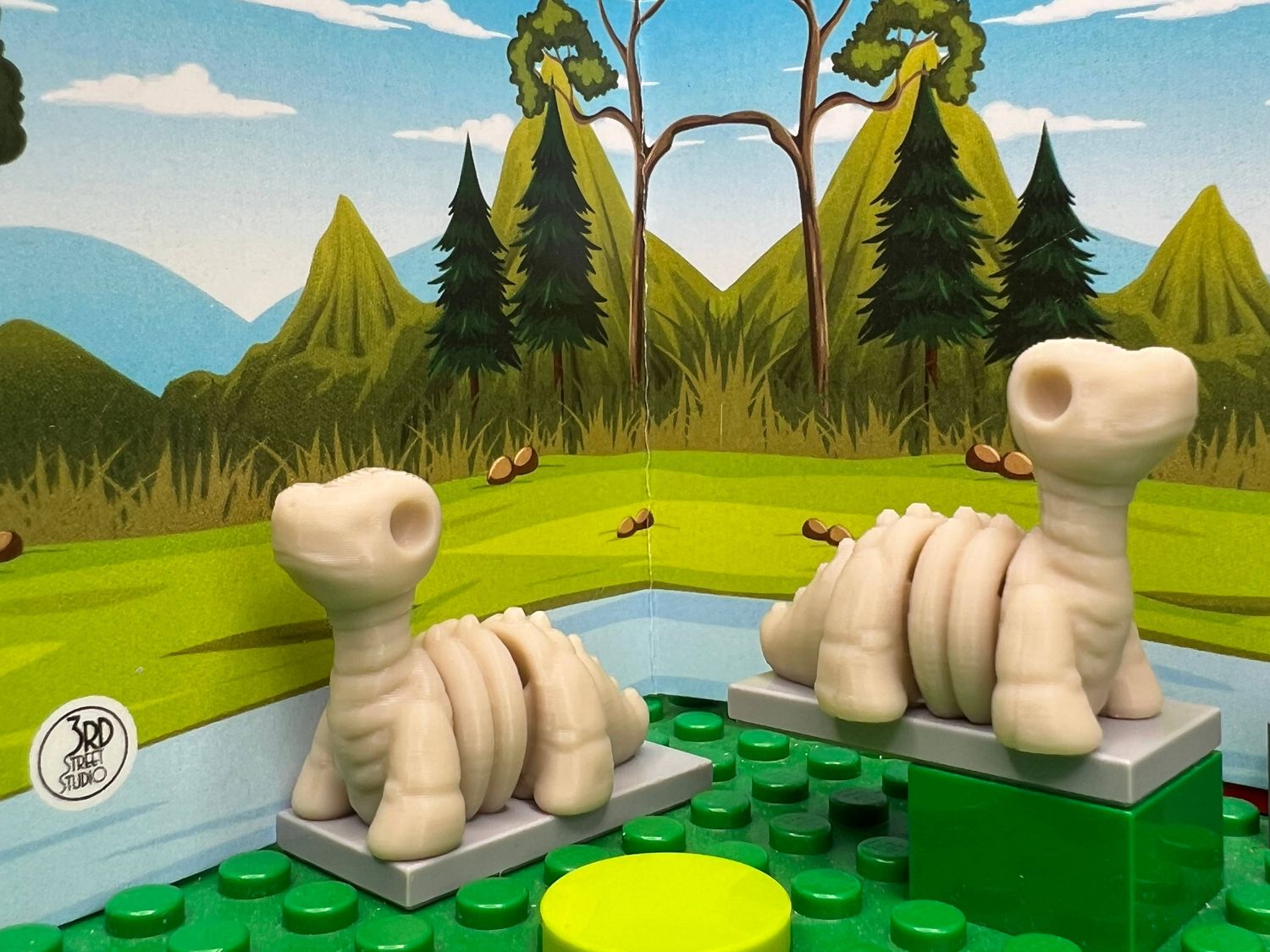 Fossil Brontosaurus Fidget Friend