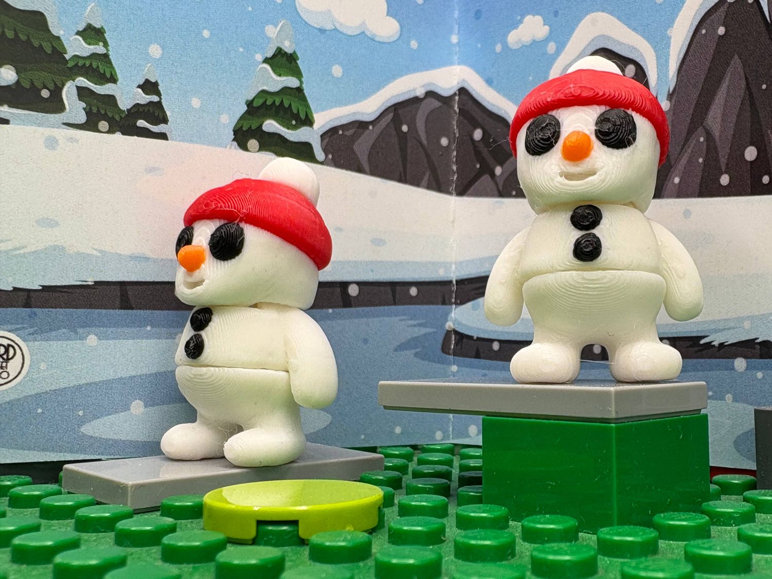 Snowman Fidget Friend