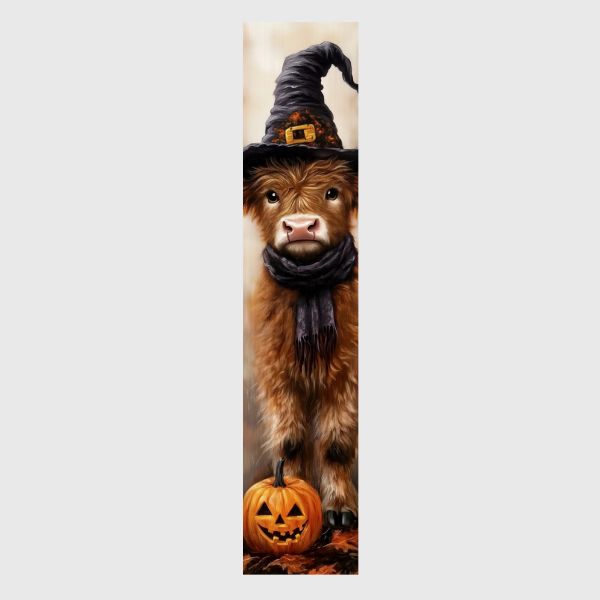 Witch Highland Porch Sign