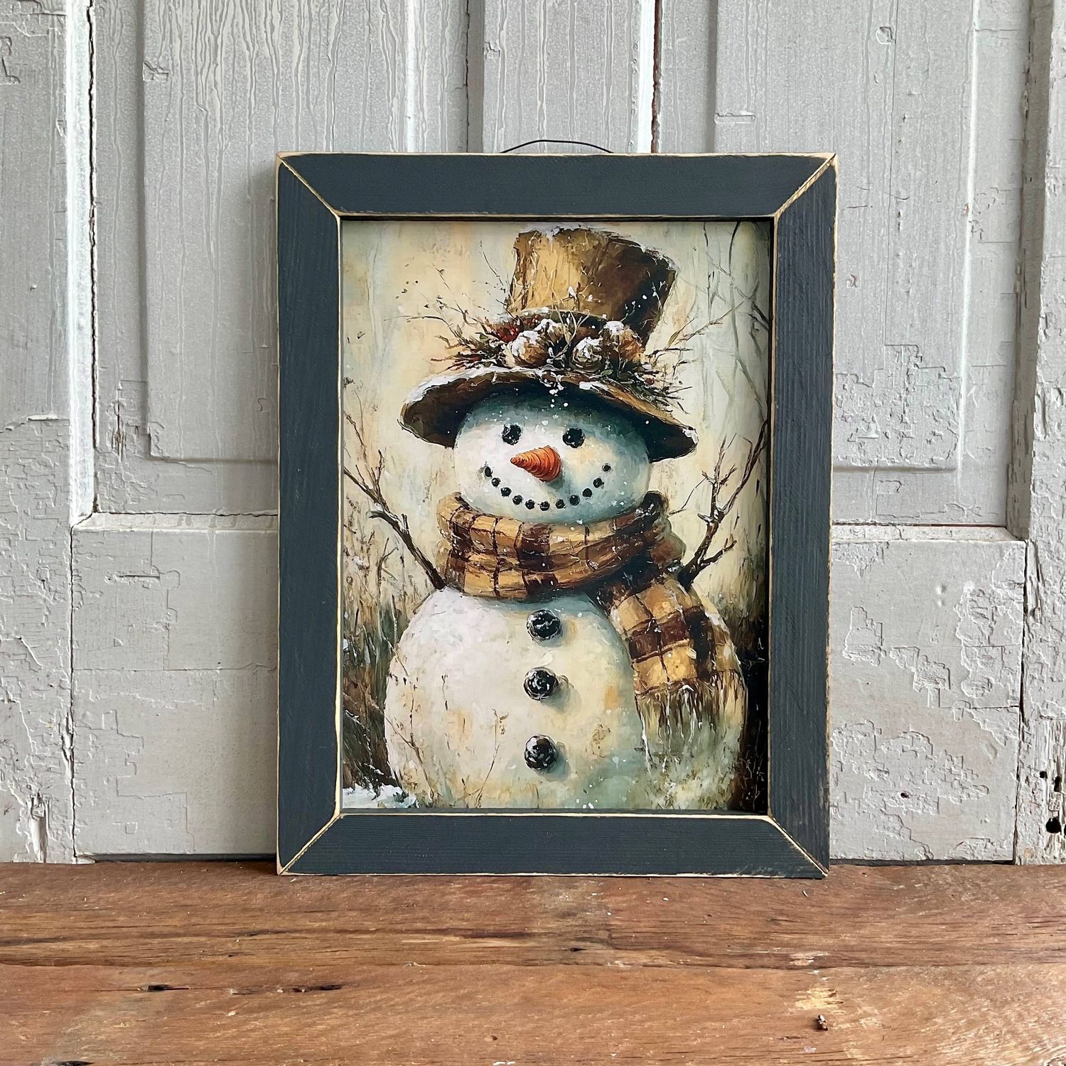 Rustic Snowman