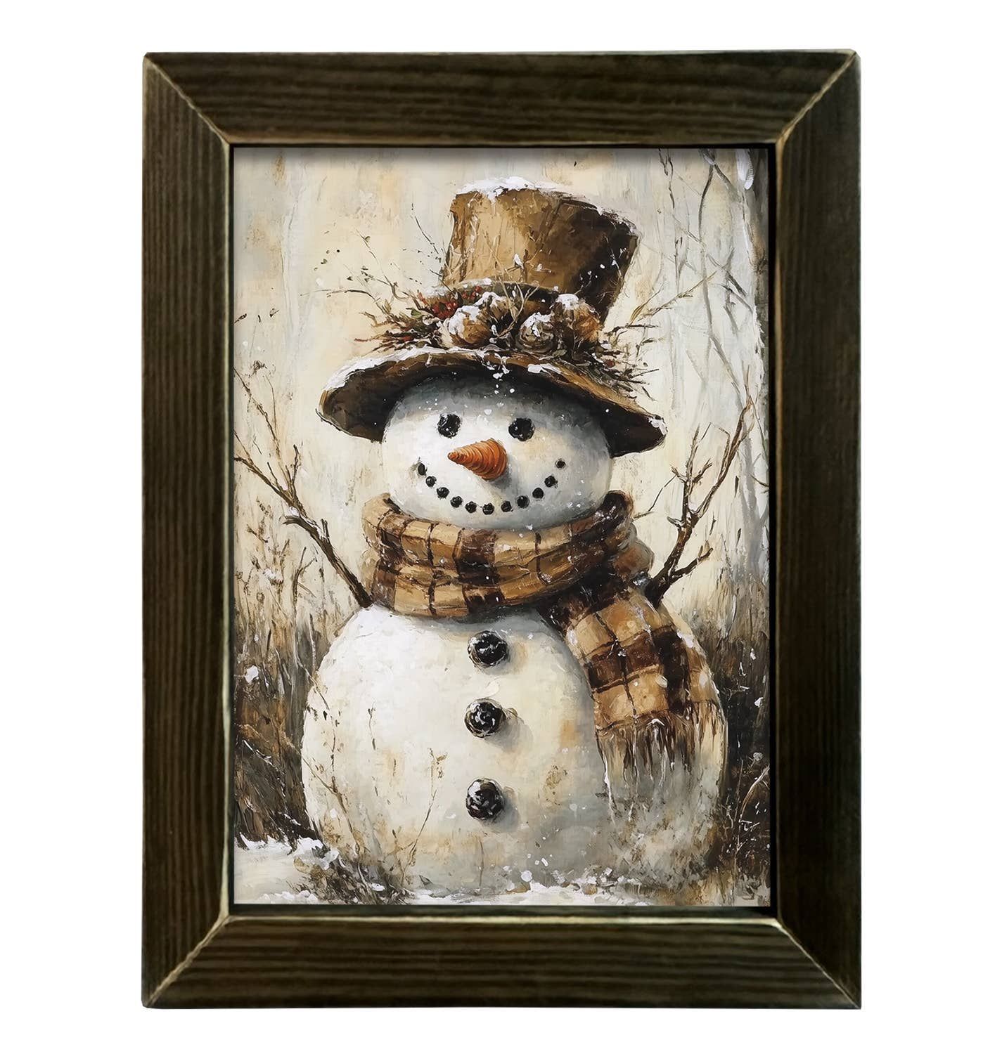 Rustic Snowman