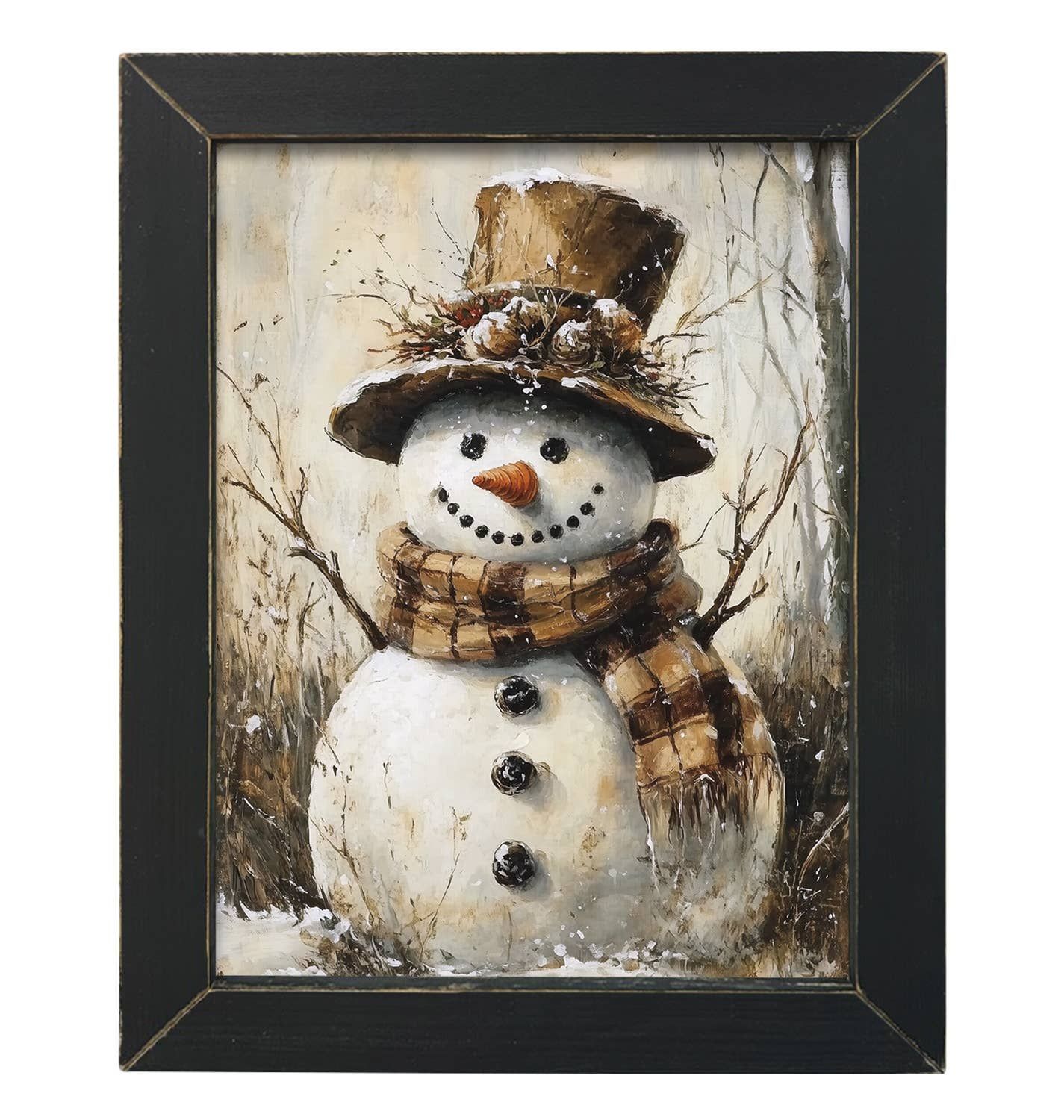 Rustic Snowman