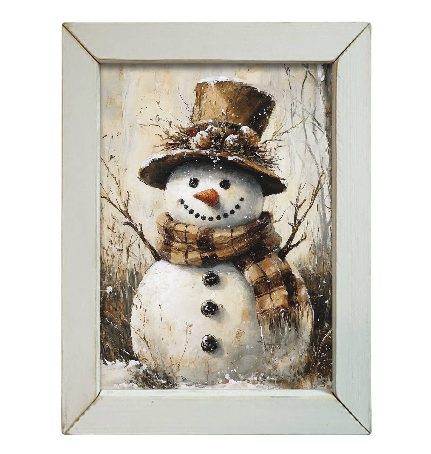 Rustic Snowman