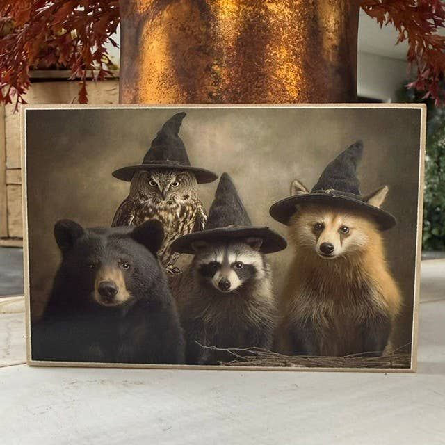 Witchy Woodland Class 4 x 6 Block