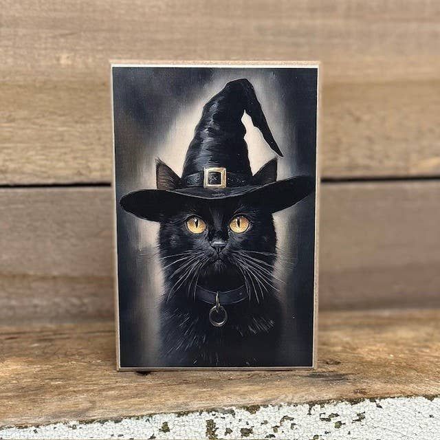Simon the Black Cat Block