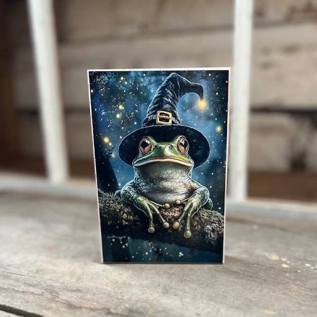 Frog Witch Block
