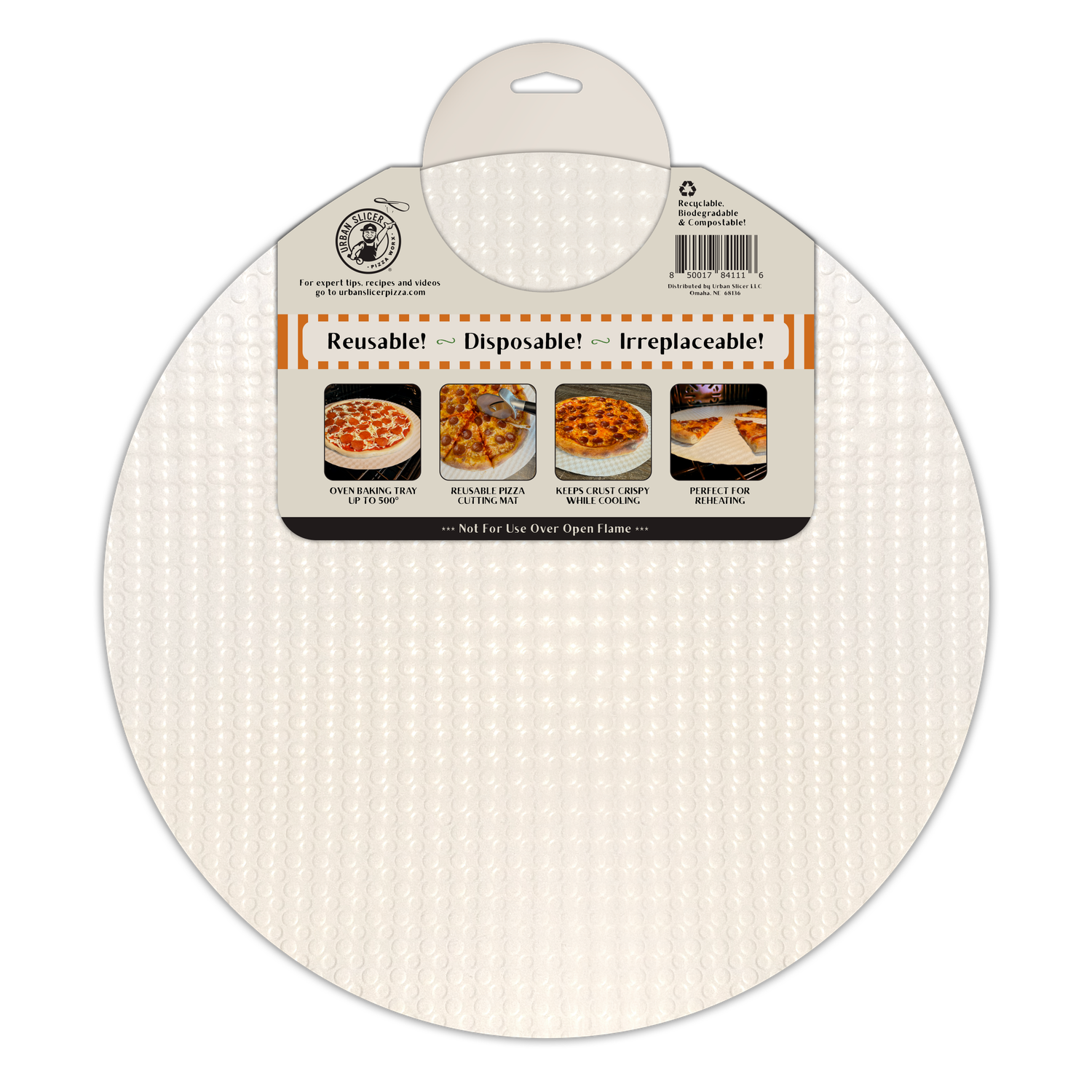 14" Multi-Use Pizza Tray  - 6 pack