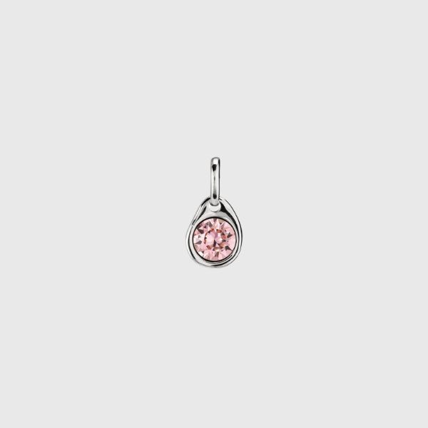 Charm With Pink Crystal