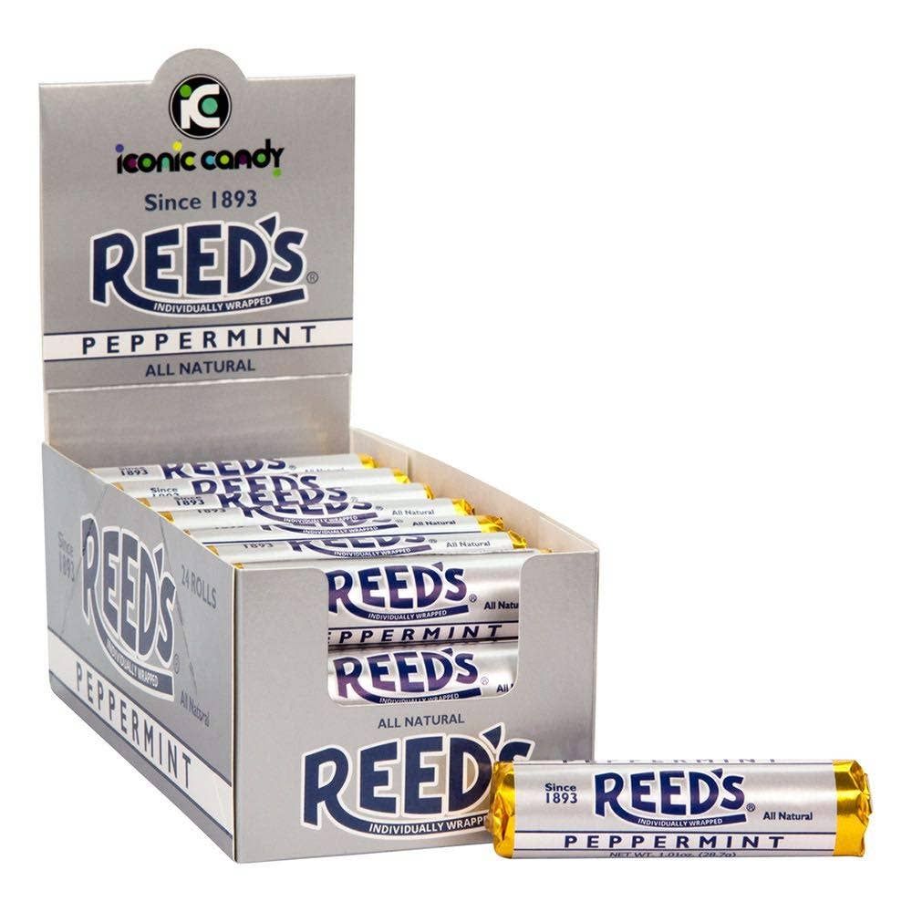 Peppermint Candy Rolls Reed's - Long Island Candy
