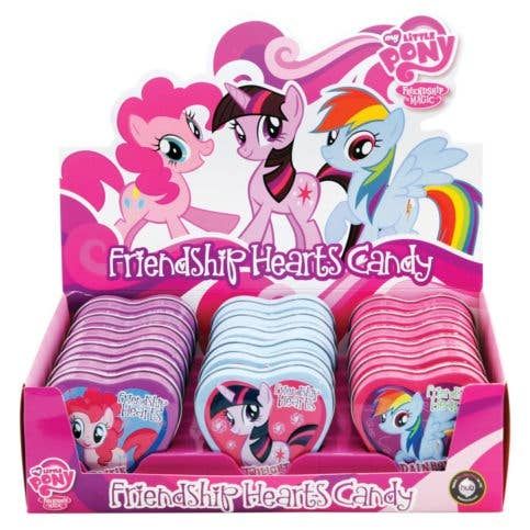 My Little Pony Friendship Heart Candy Tin