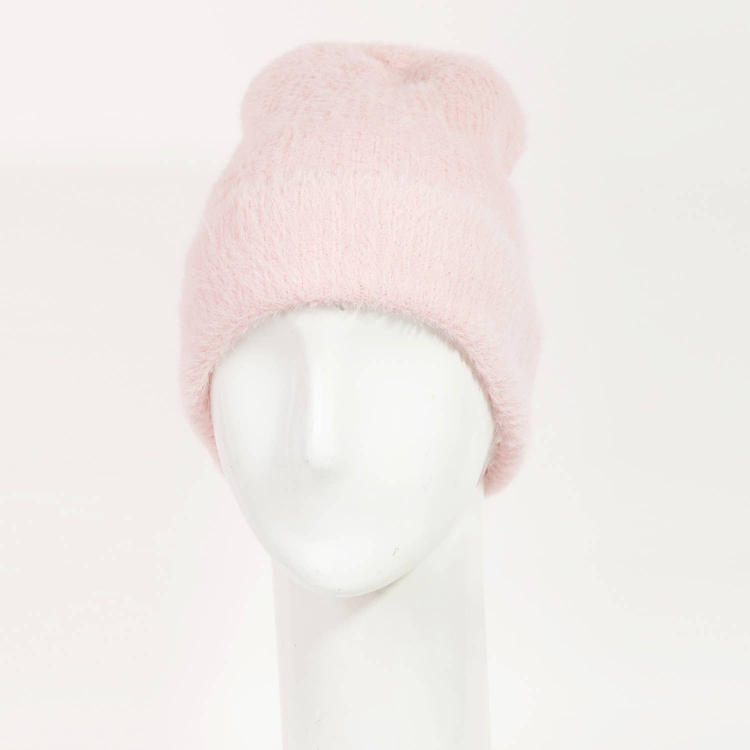 Assorted Color Fuzzy Ribbed Beanie