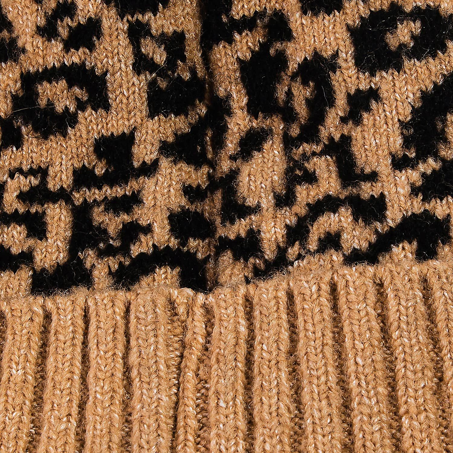 Winter Ribbed Pom Beanie