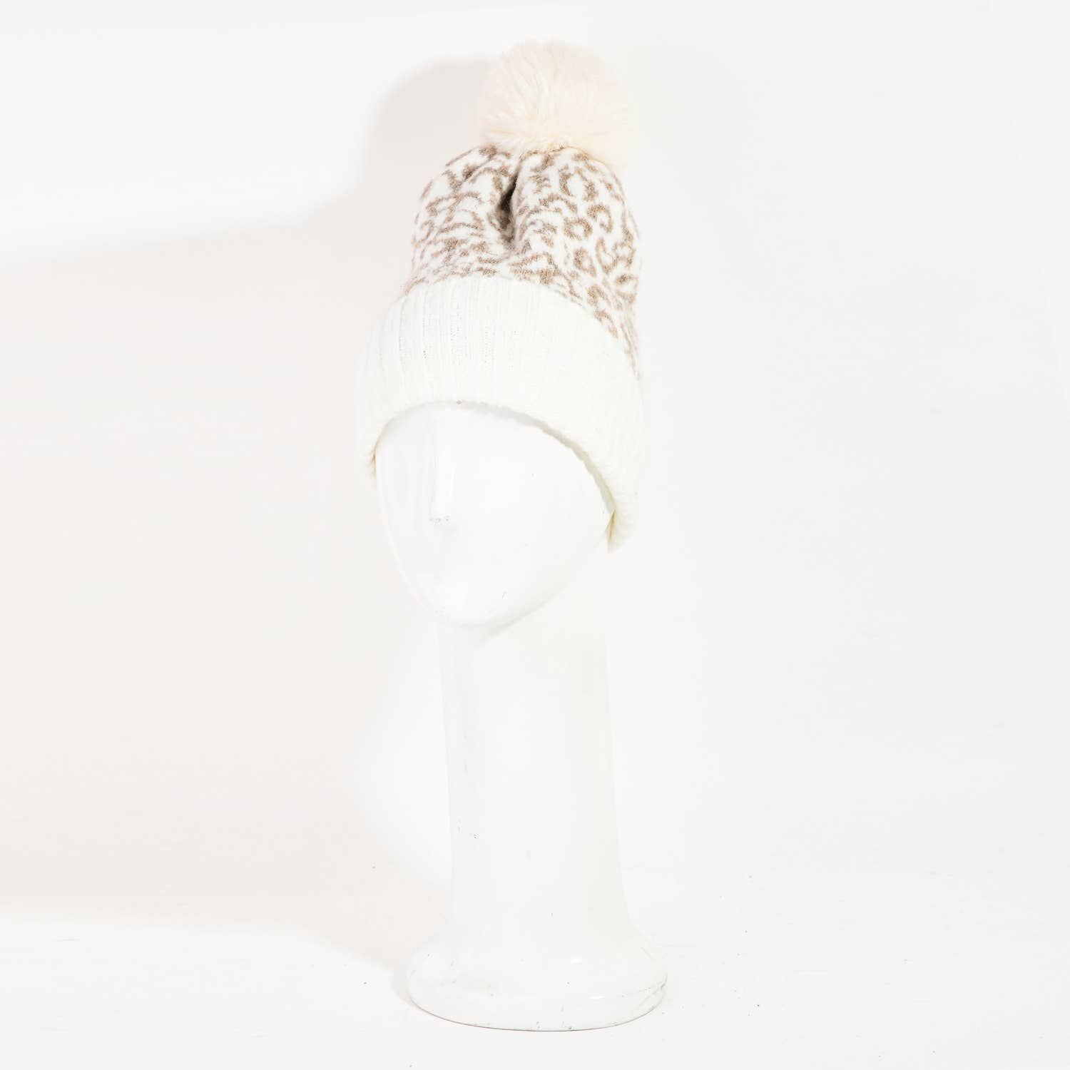 Winter Ribbed Pom Beanie, Color: IV