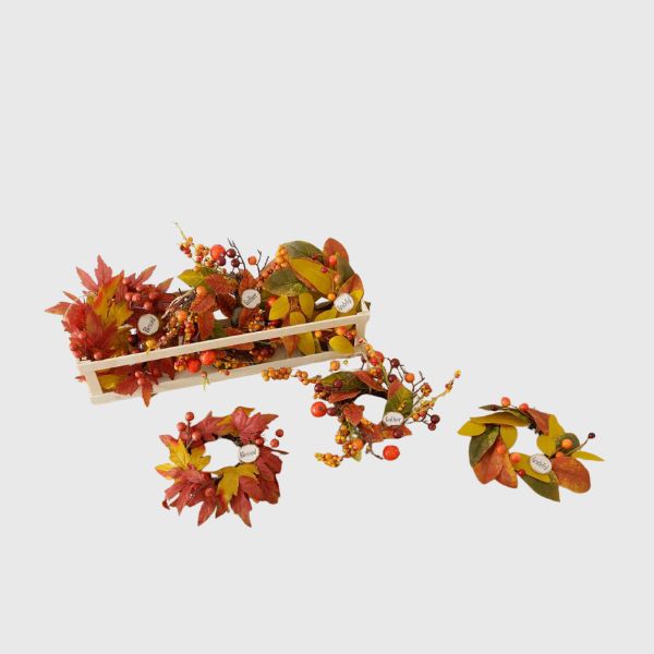 Fall Wreath Ornaments