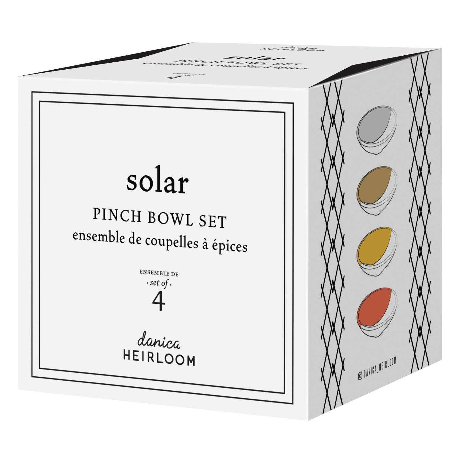 Heirloom Solar Pinch Bowls