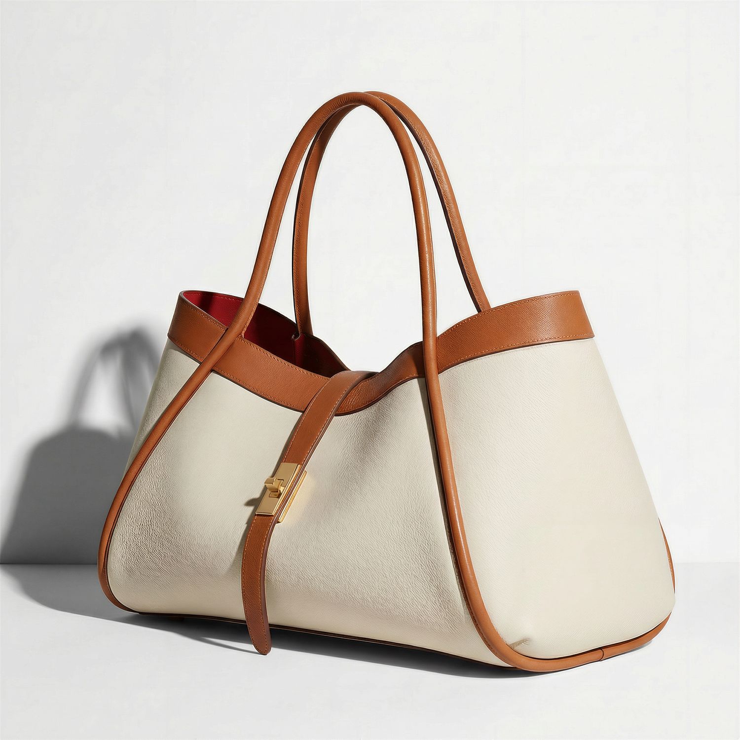 Elegant Large Genuine Leather Bag