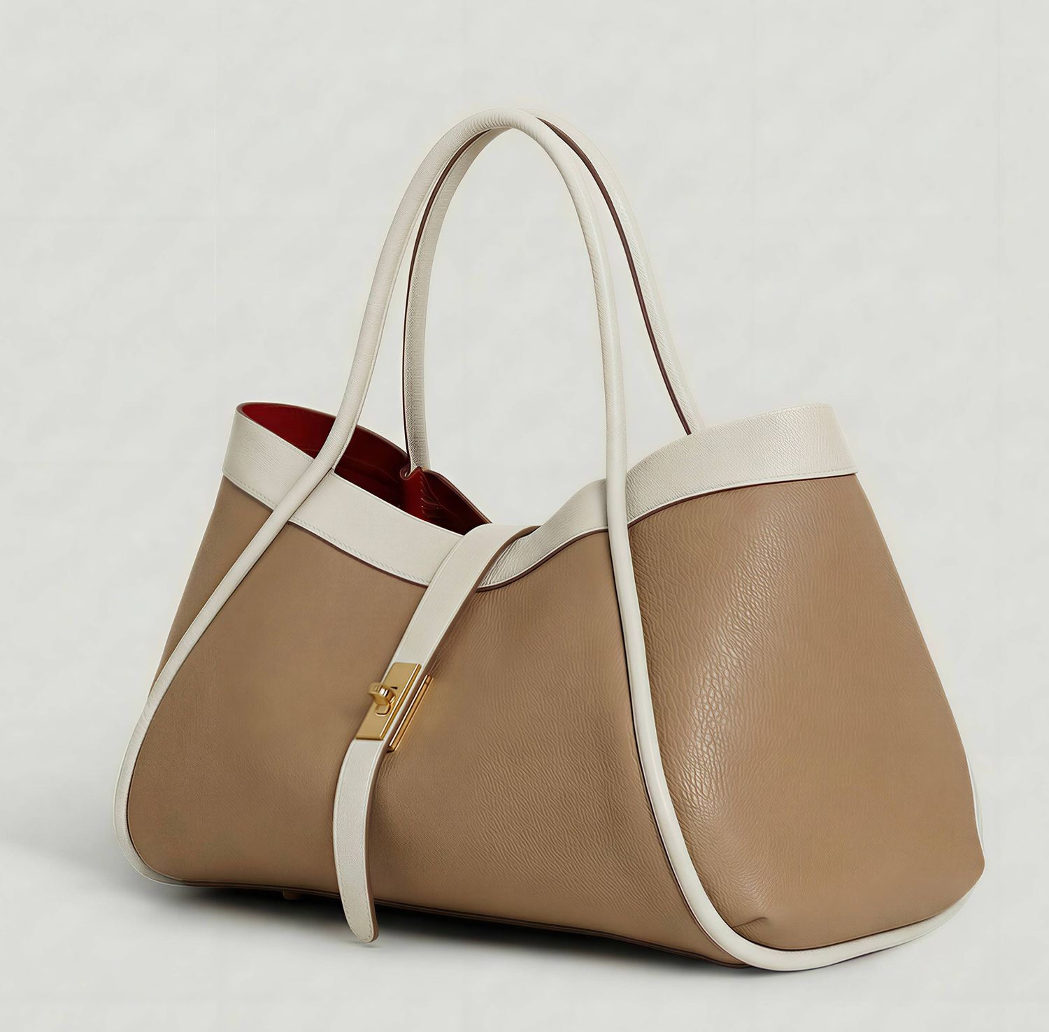 Elegant Large Genuine Leather Bag