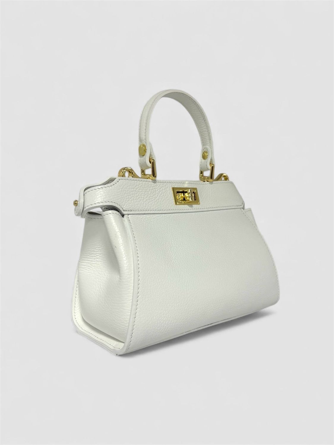 Micro Handbag in genuine leather