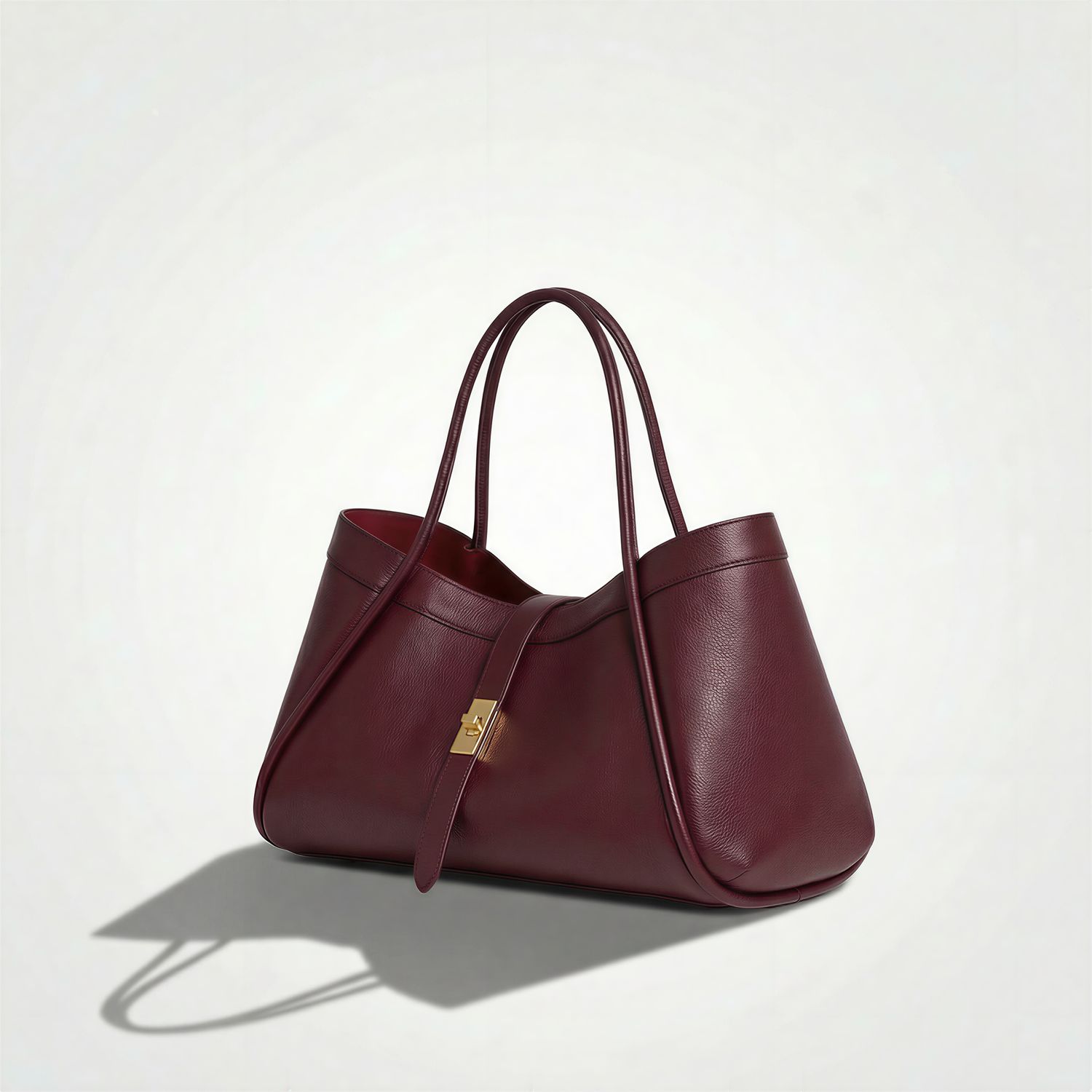 Midium Genuine Leather Bag - Cow