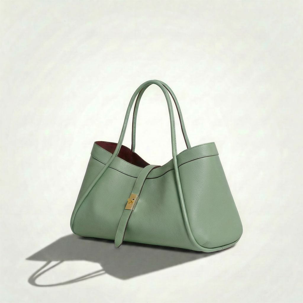 Midium Genuine Leather Bag - Cow