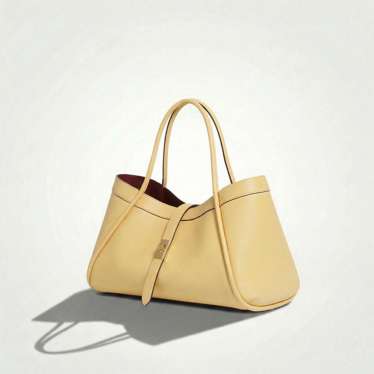 Midium Genuine Leather Bag - Cow