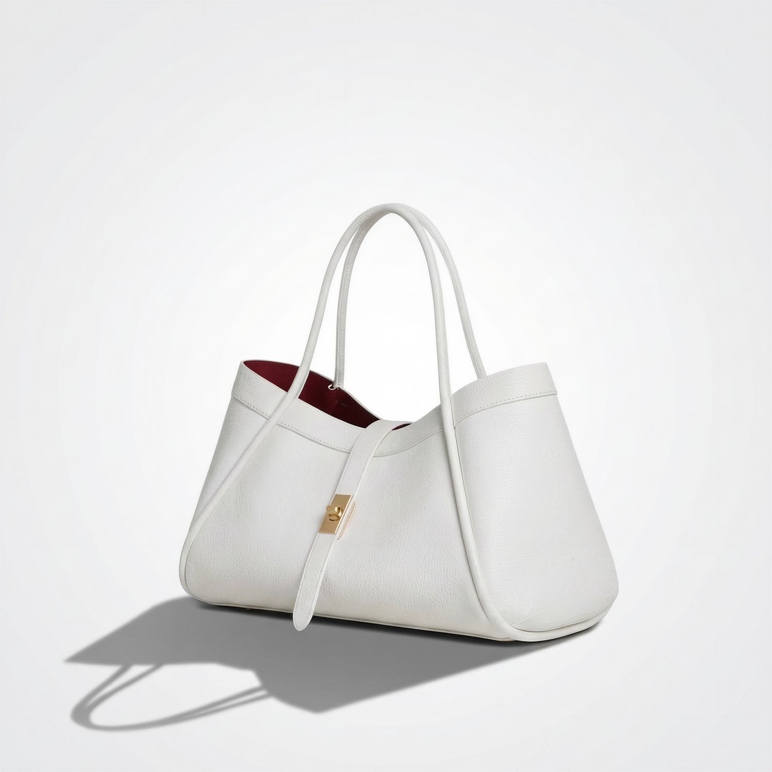 Midium Genuine Leather Bag - Cow
