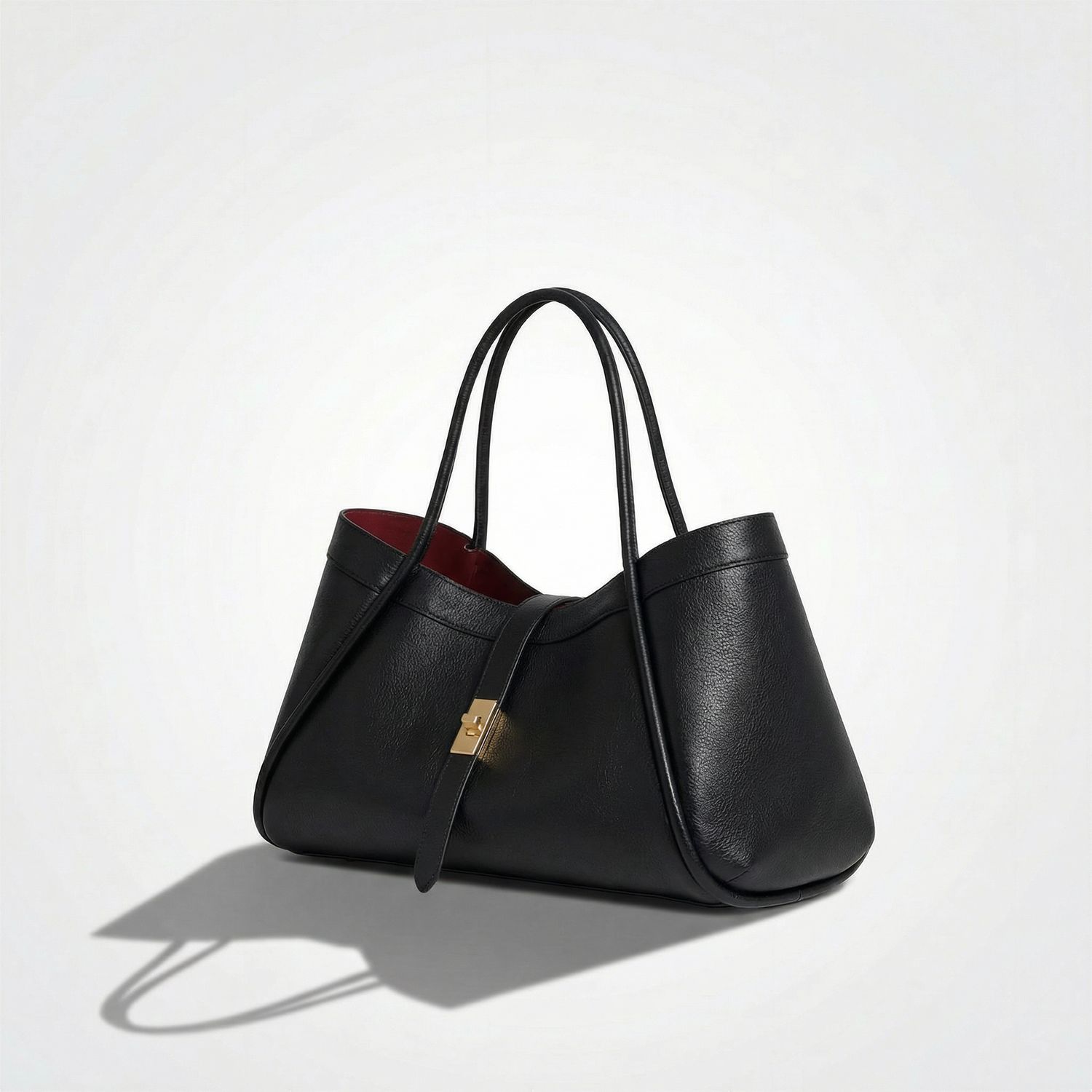 Midium Genuine Leather Bag - Cow