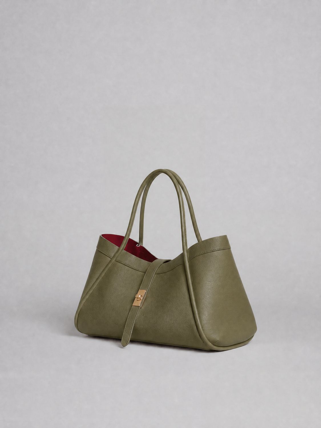 Midium Genuine Leather Bag - Cow