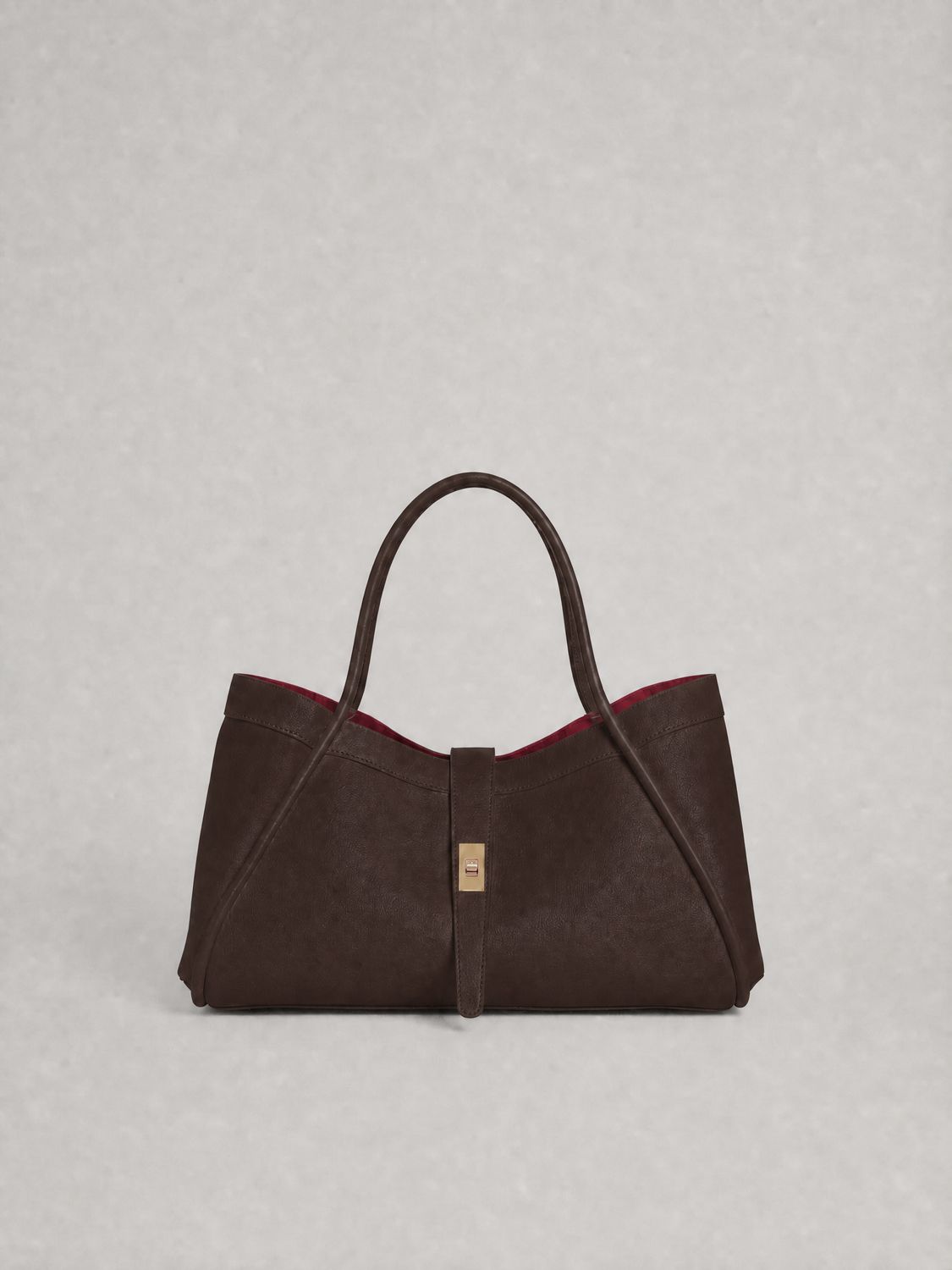 Midium Genuine Leather Bag - Cow
