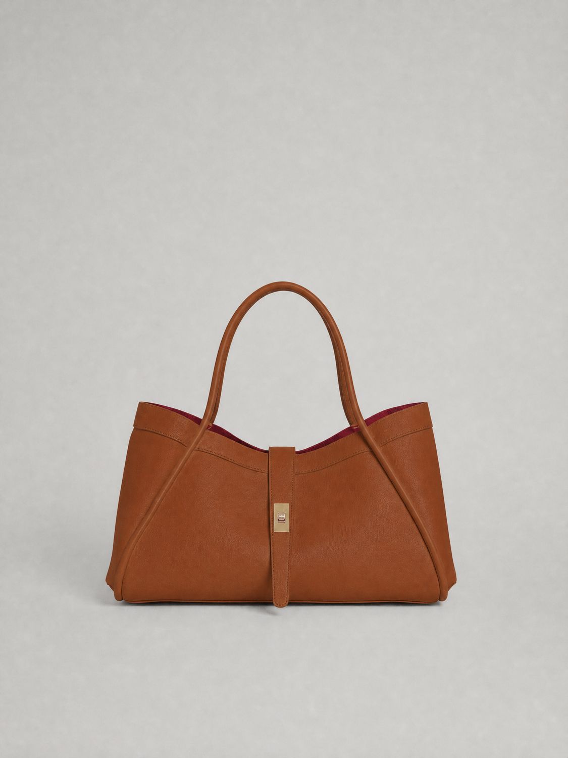 Midium Genuine Leather Bag - Cow
